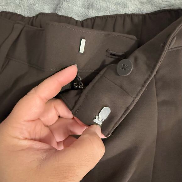 Gap Women’s Easy Crepe Trousers, Terra Brown, 8 Petite 875732 - Picture 4 of 7